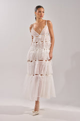 COULDN'T BE ME IF YOU TRIED TIE MAXI DRESS