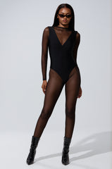 EASY LOVING MESH JUMPSUIT