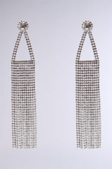 EMBELLISHED CHANDELIER EARRINGS