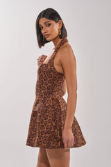 CHEETAH GIRL MINI DRESS
