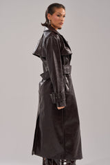 EMBOSSED CROC TRENCH