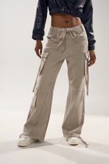 CARGO FOR DAYS WIDE LEG DENIM