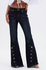AUDREY FLARE DENIM PANT