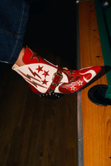 AZALEA WANG CHANNY MULTI BOOTIE GRAPHIC WESTERN WITH STUDS