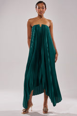 EMERALD DREAM SLEEVELESS MAXI DRESS