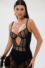 ALWAYS WANTING MORE LACE BODYSUIT