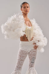 CHIARA FLORAL SHRUG