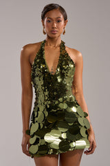 AMBER SEQUIN MINI DRESS