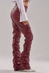 DOWN AND DIRTY FAUX LEATHER PANT