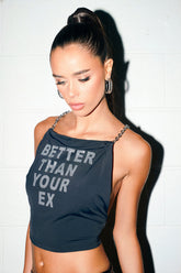 BETTER THAN YOUR EX RHINESTONE TOP