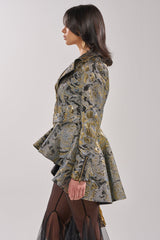 BROCADE HIGH LOW MOTO