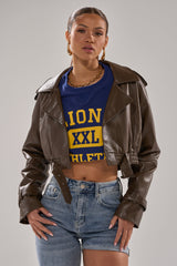 BUTTER LUXE MOTO IN CHOCOLATE