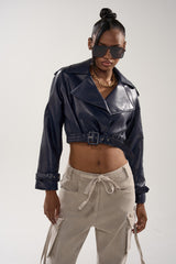 BUTTER LUXE MOTO IN NAVY