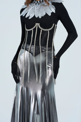 CRYSTALIZING BLING UNDERBUST BELT