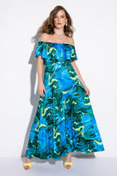 ALL I NEED HALTER TOP WIDE LEG JUMPSUIT