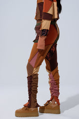 CATCH FEELINGS PATCHWORK LEGGING