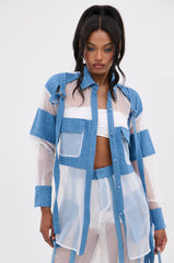 CELINE BUTTON DOWN TOP