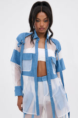 CELINE BUTTON DOWN TOP