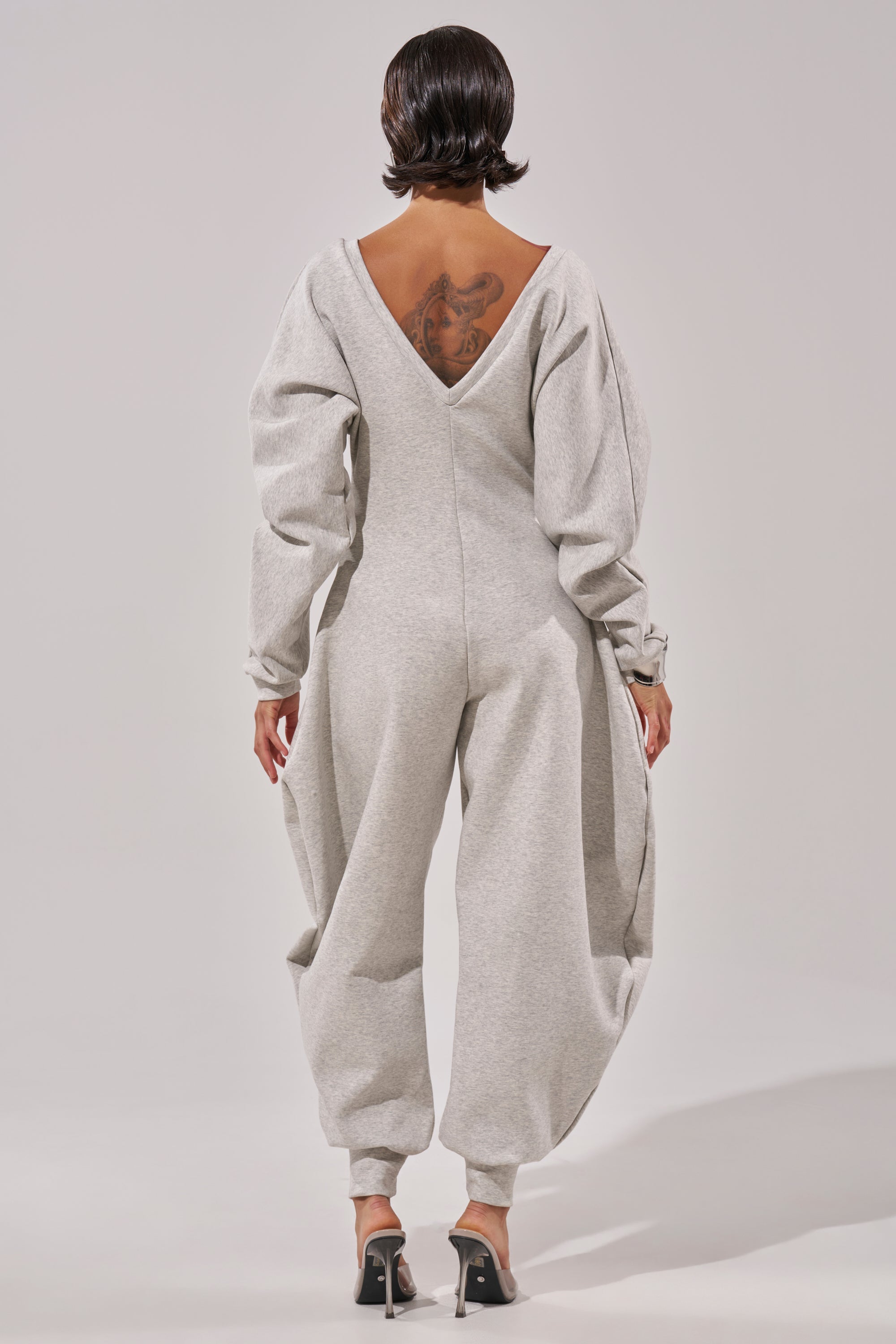 COMFY COZY SWEATSHIRT JUMPSUIT