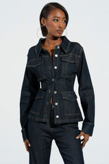 EVERYDAY LIVIN' DENIM BUTTON DOWN SHIRT