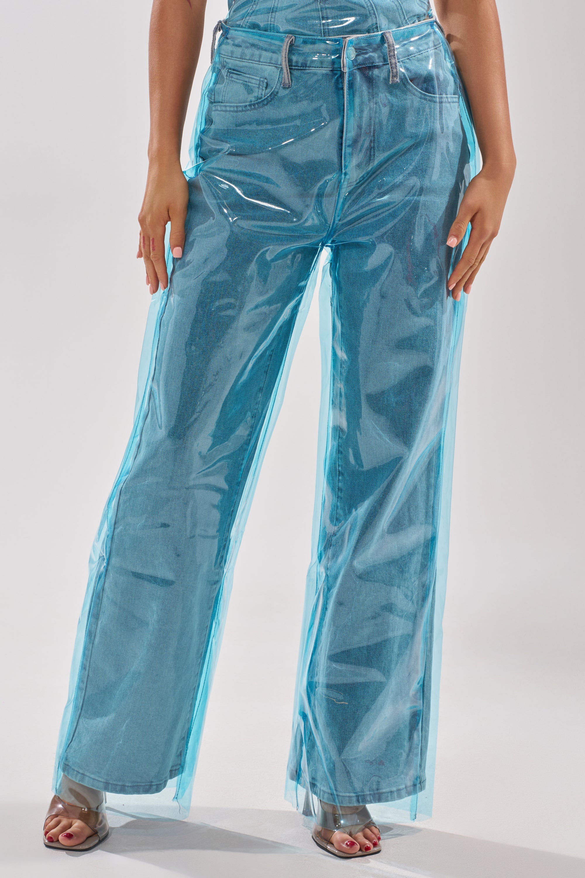 ELECTRIC FEEL WIDE LEG DENIM