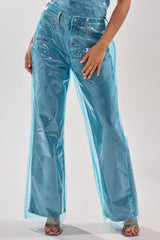 ELECTRIC FEEL WIDE LEG DENIM