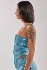ELECTRIC FEEL DENIM CORSET