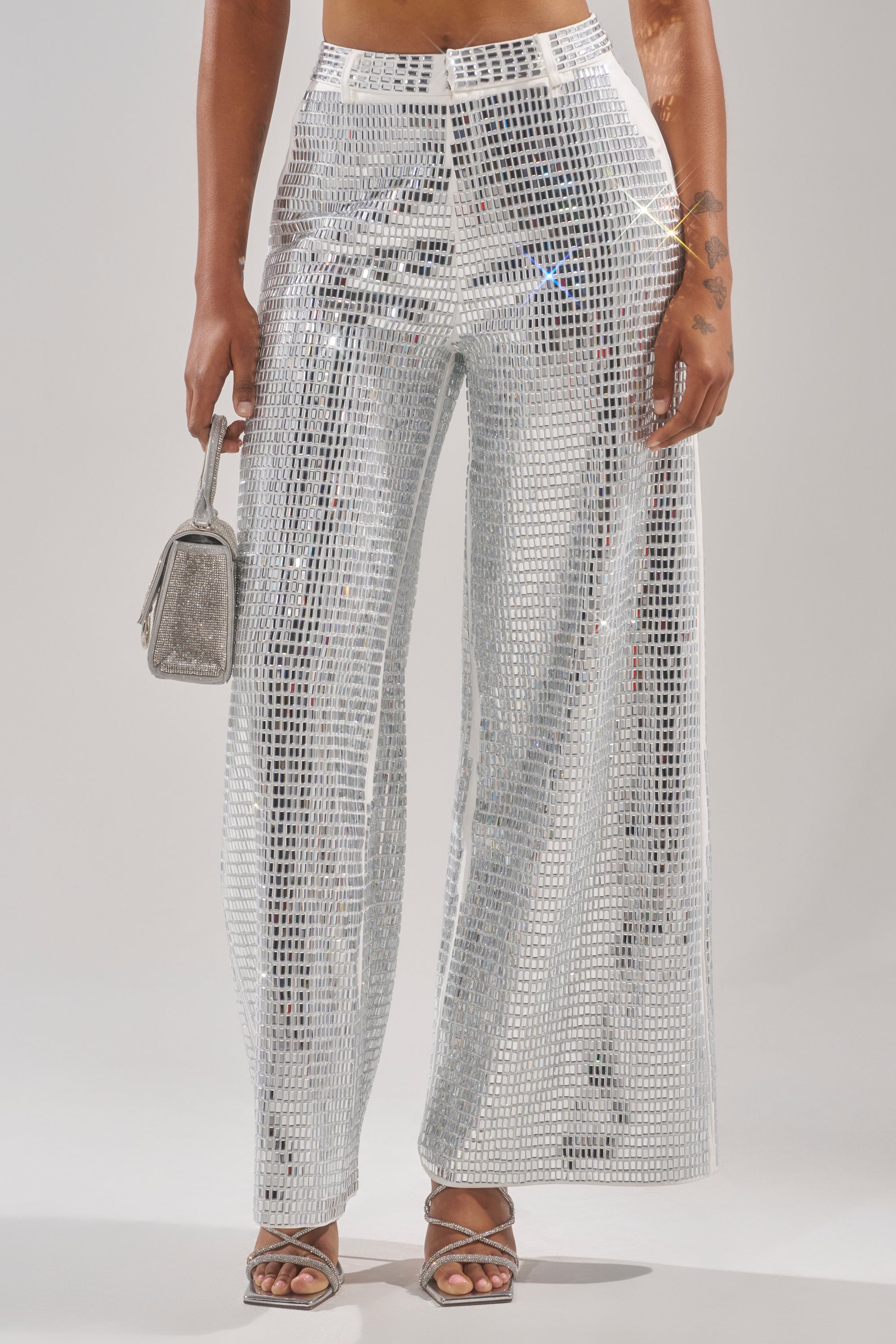 CAN'T GET ENOUGH RHINESTONE TROUSER