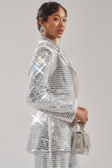 CAN'T GET ENOUGH RHINESTONE BLAZER