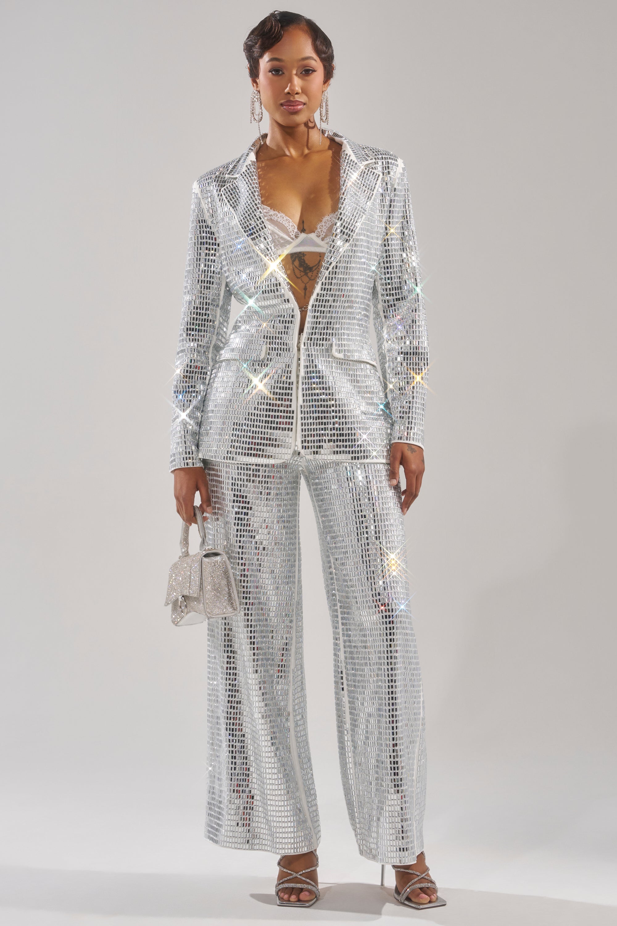 CAN'T GET ENOUGH RHINESTONE BLAZER