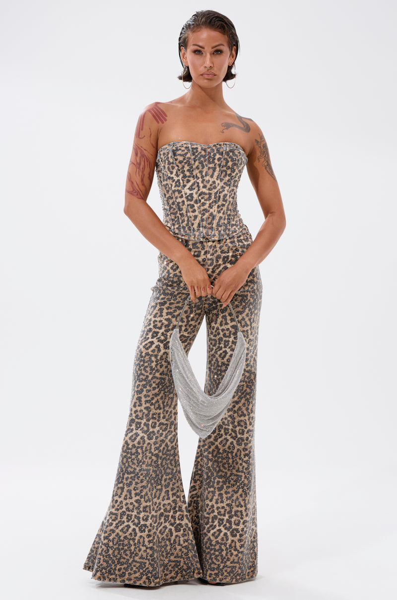 IN THE WILD CHEETAH CORSET