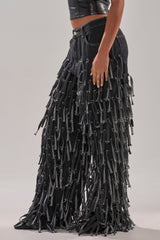 CRAZY FOR YOU FRINGE DENIM