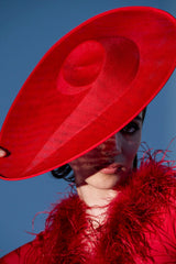 BLUSHING EDITORIAL CLIP ON HAT