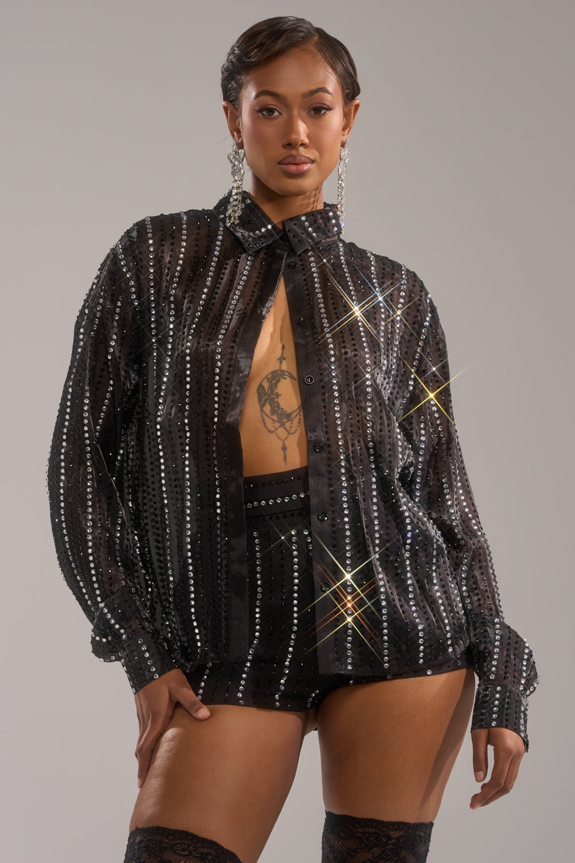 DANCE THE NIGHT AWAY BUTTON DOWN