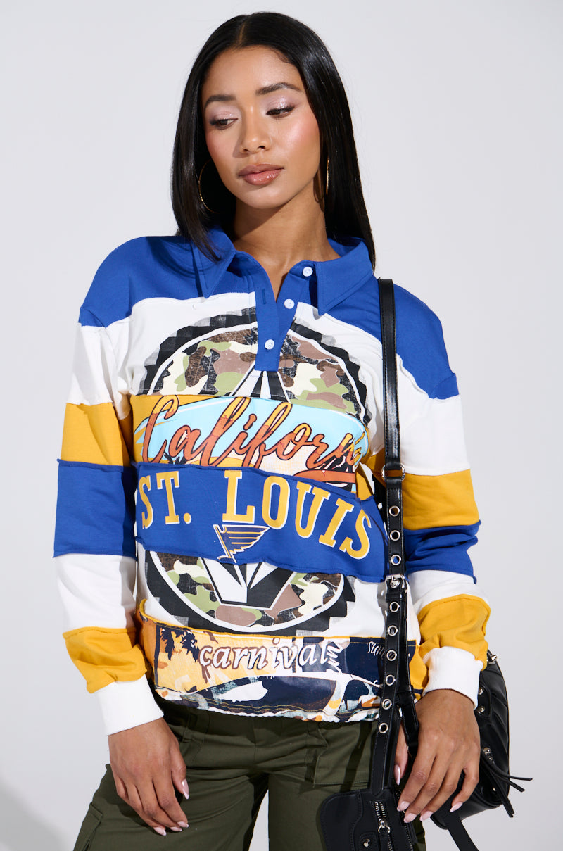 ALL OVER THE PLACE POLO