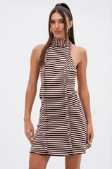 CUTE AS CAN BE STRIPED MINI DRESS WITH HEADBAND