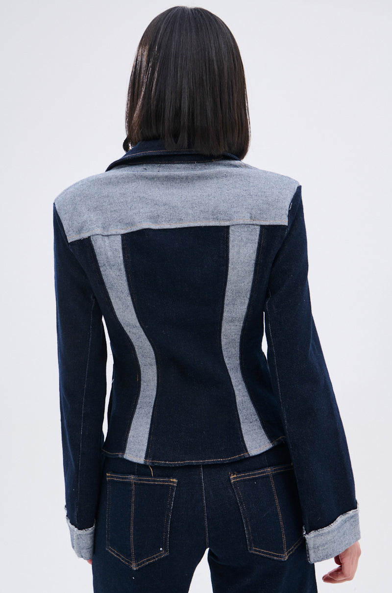 AMARA DENIM BLAZER