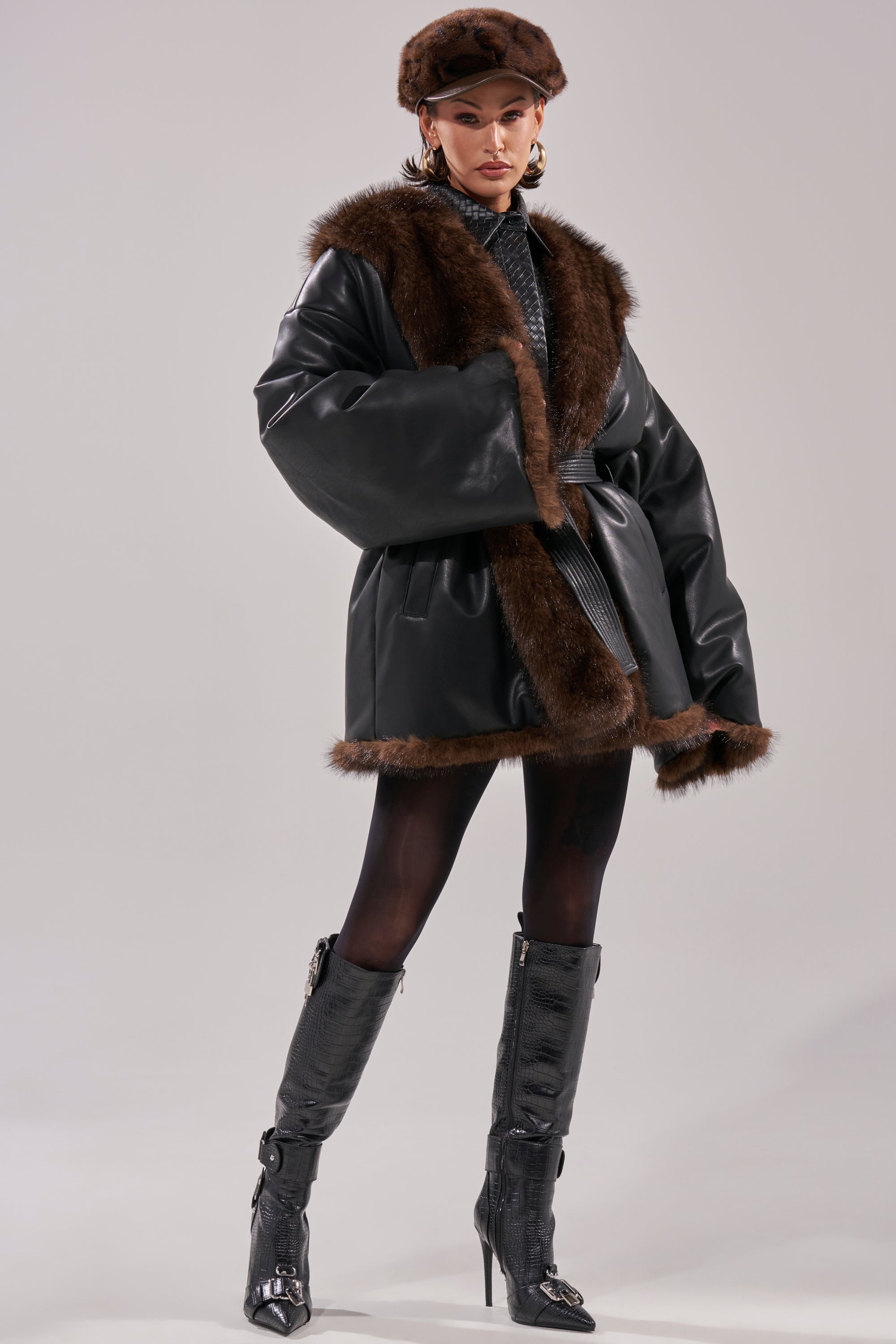CAN I KICK IT REVERSIBLE PUFFER