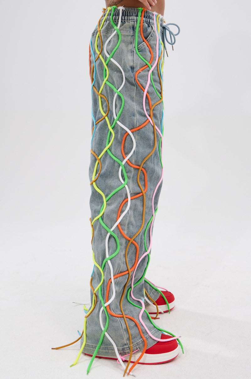 CRAZY FOR YOU DENIM PANTS