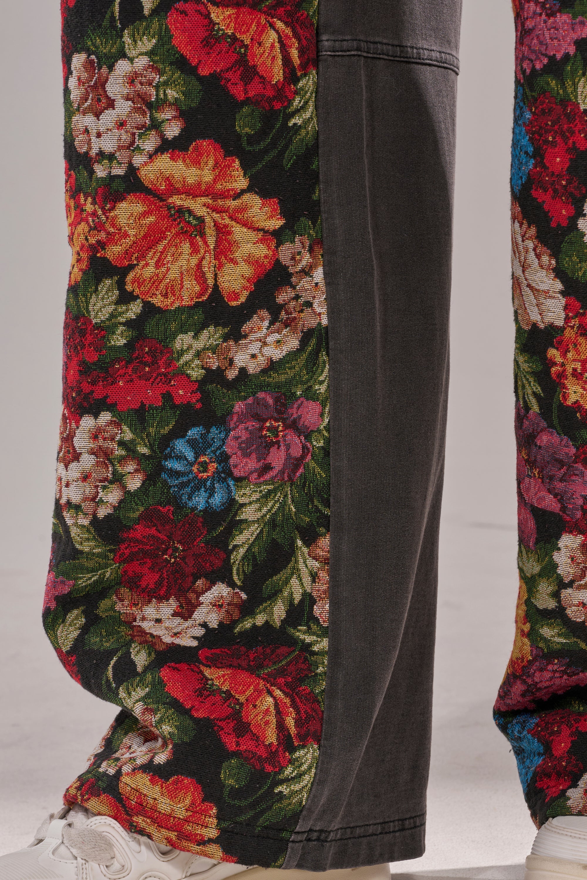 TRY ME FLORAL DENIM