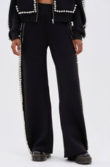 BALLS TO THE WALL JOGGER IN BLACK