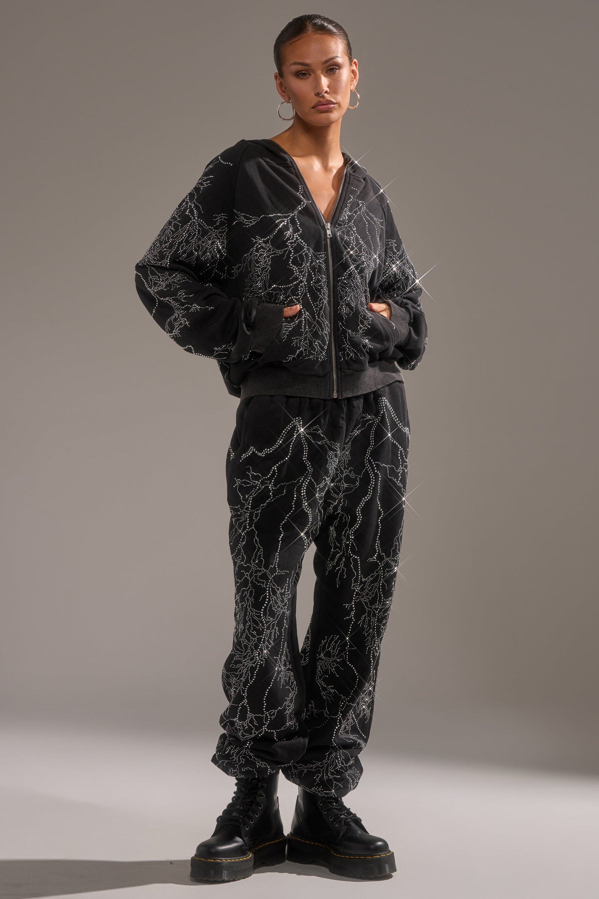 ELECTRIC LOVE RHINESTONE JOGGER