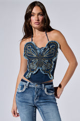 BUTTERFLY EFFECT TOP