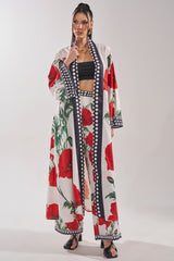 BELLADONNA CHIFFON DUSTER