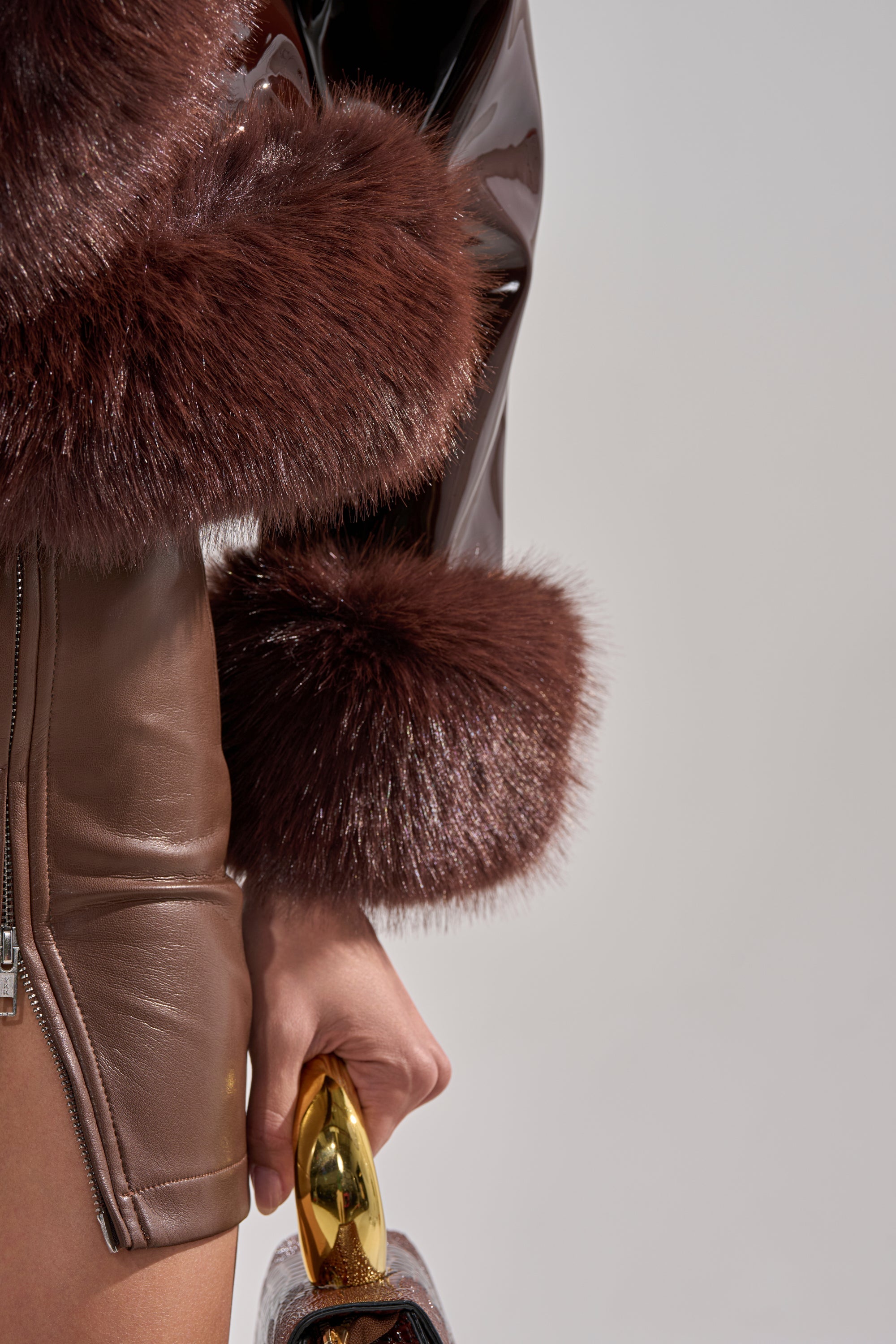 LUNNA FUR TRIM MOTO IN PATENT