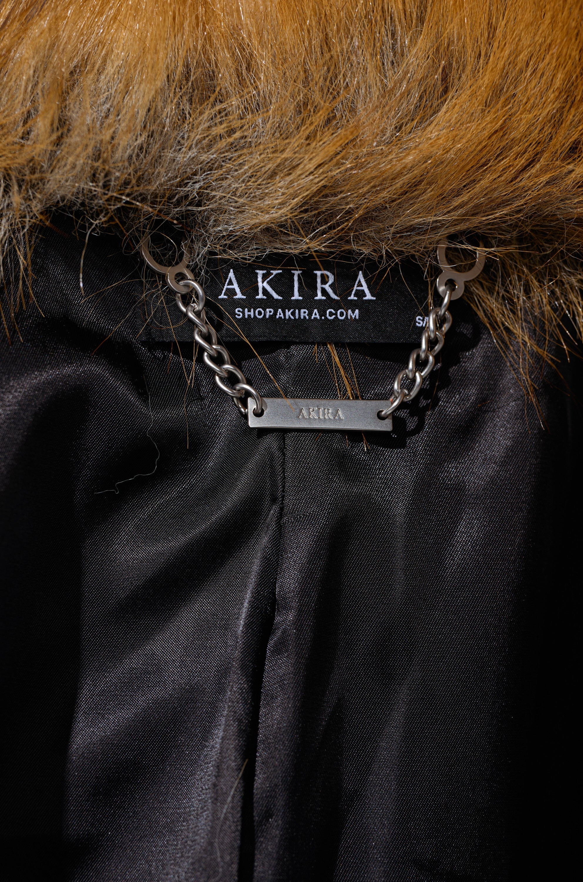 MADDOX PANELED FAUX FUR
