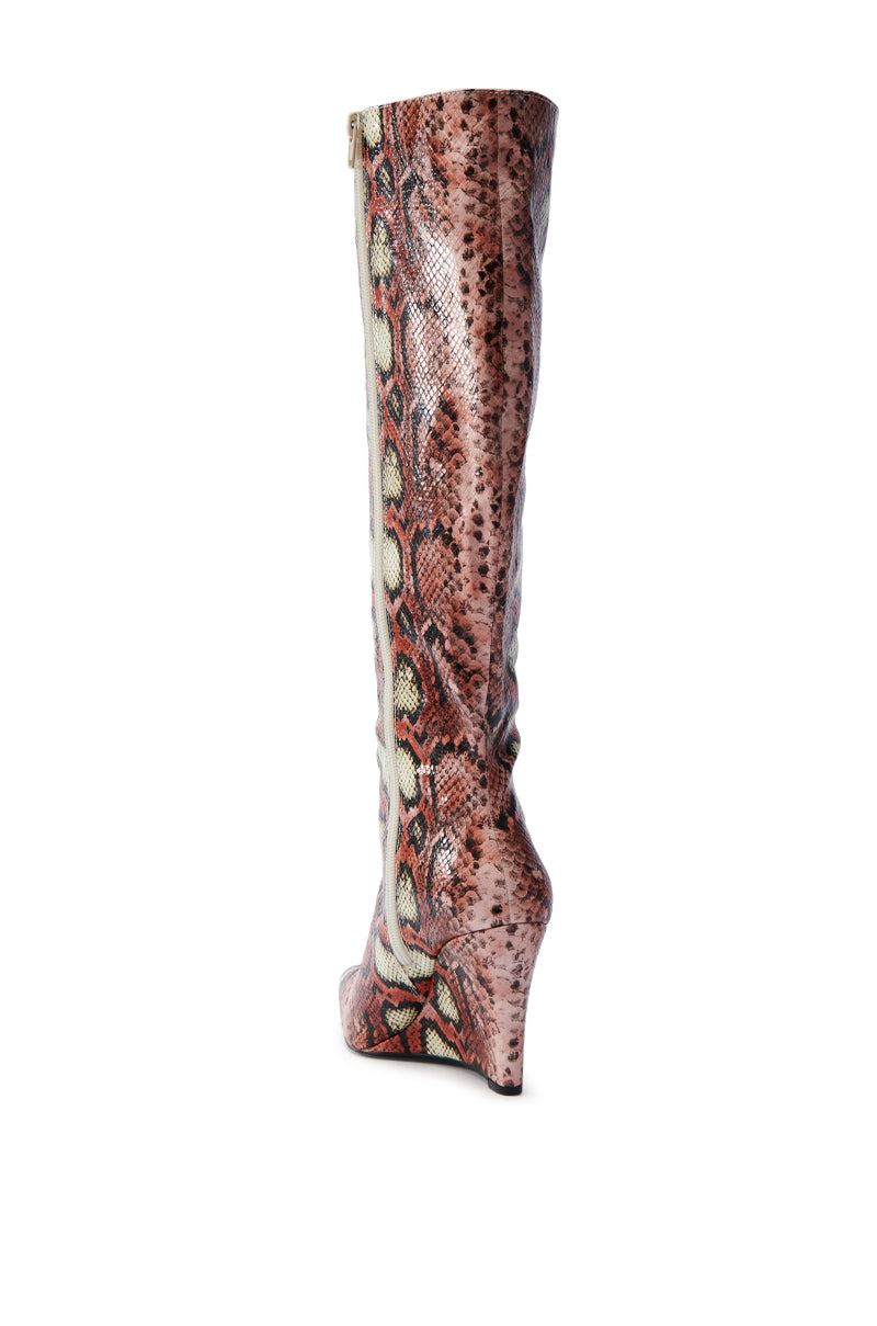AZALEA WANG PEANUTS SNAKE BOOT