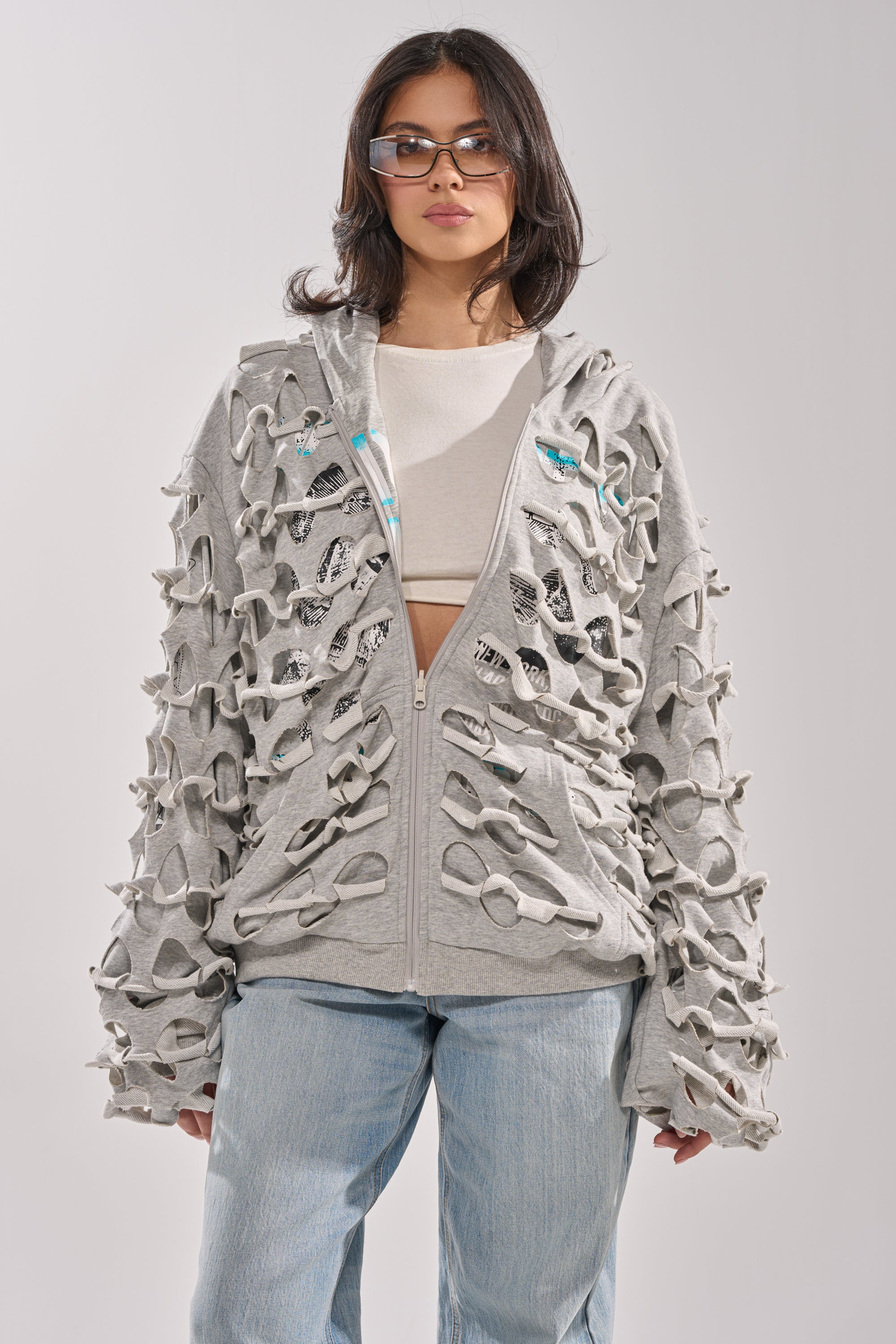 EPIC REVERSIBLE ZIP UP SWEATSHIRT