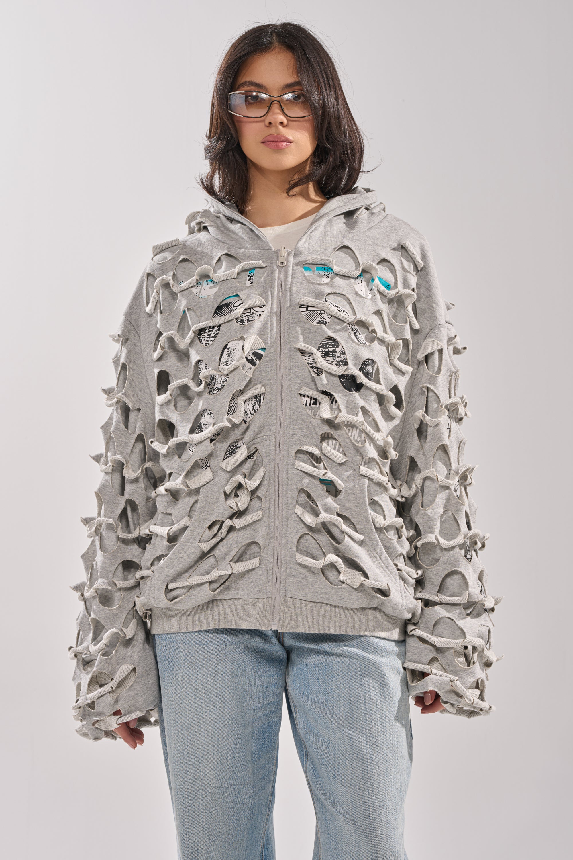 EPIC REVERSIBLE ZIP UP SWEATSHIRT