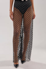 CELINE STUD MESH PANT